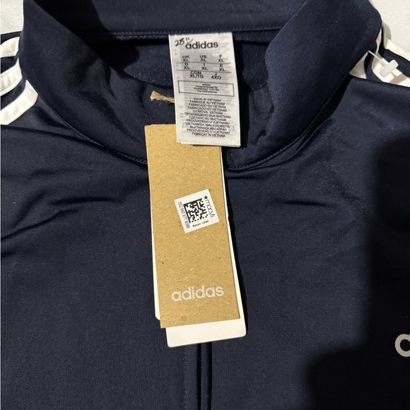 Adidas Navy Track Jacket XL - Picture 3 of 3